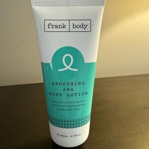 Frank Body Smoothing AHA Body Lotion 140 ml 4.73 oz Full Size NEW